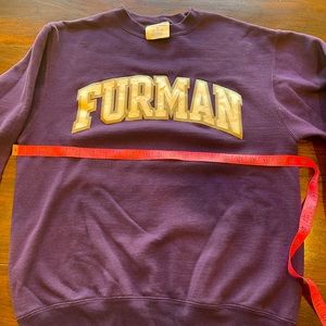 Furman University Champion collegiate sweatshirt - size M